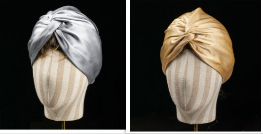Double-layer Twisted Silk Home Cap