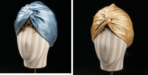 Double-layer Twisted Silk Home Cap