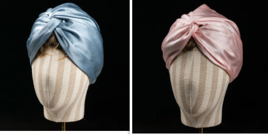 Double-layer Twisted Silk Home Cap