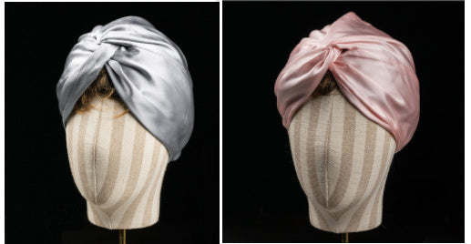 Double-layer Twisted Silk Home Cap