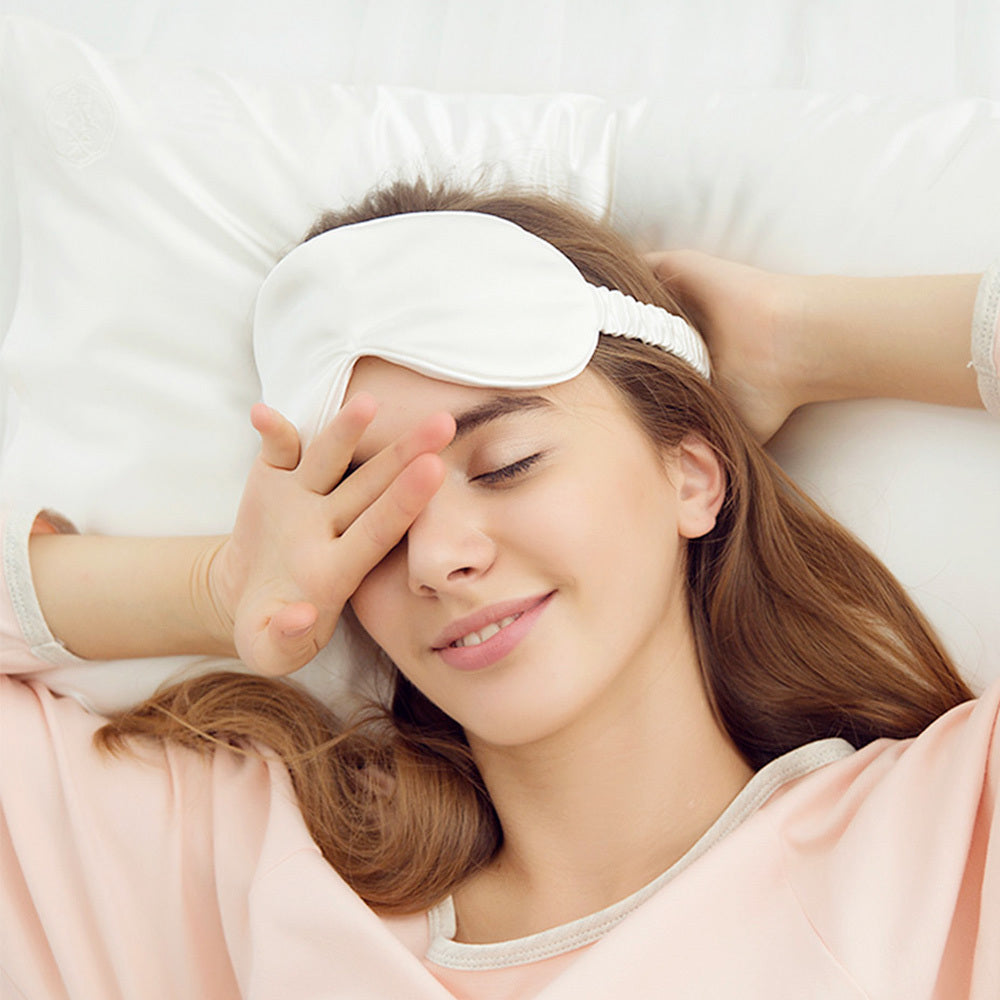 Silk double-sided silk eye mask